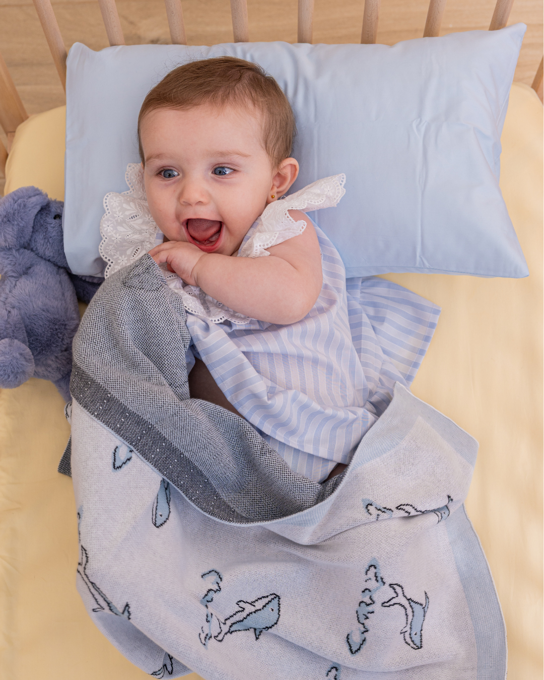 Waterproof Pillowcase - Baby Blue
