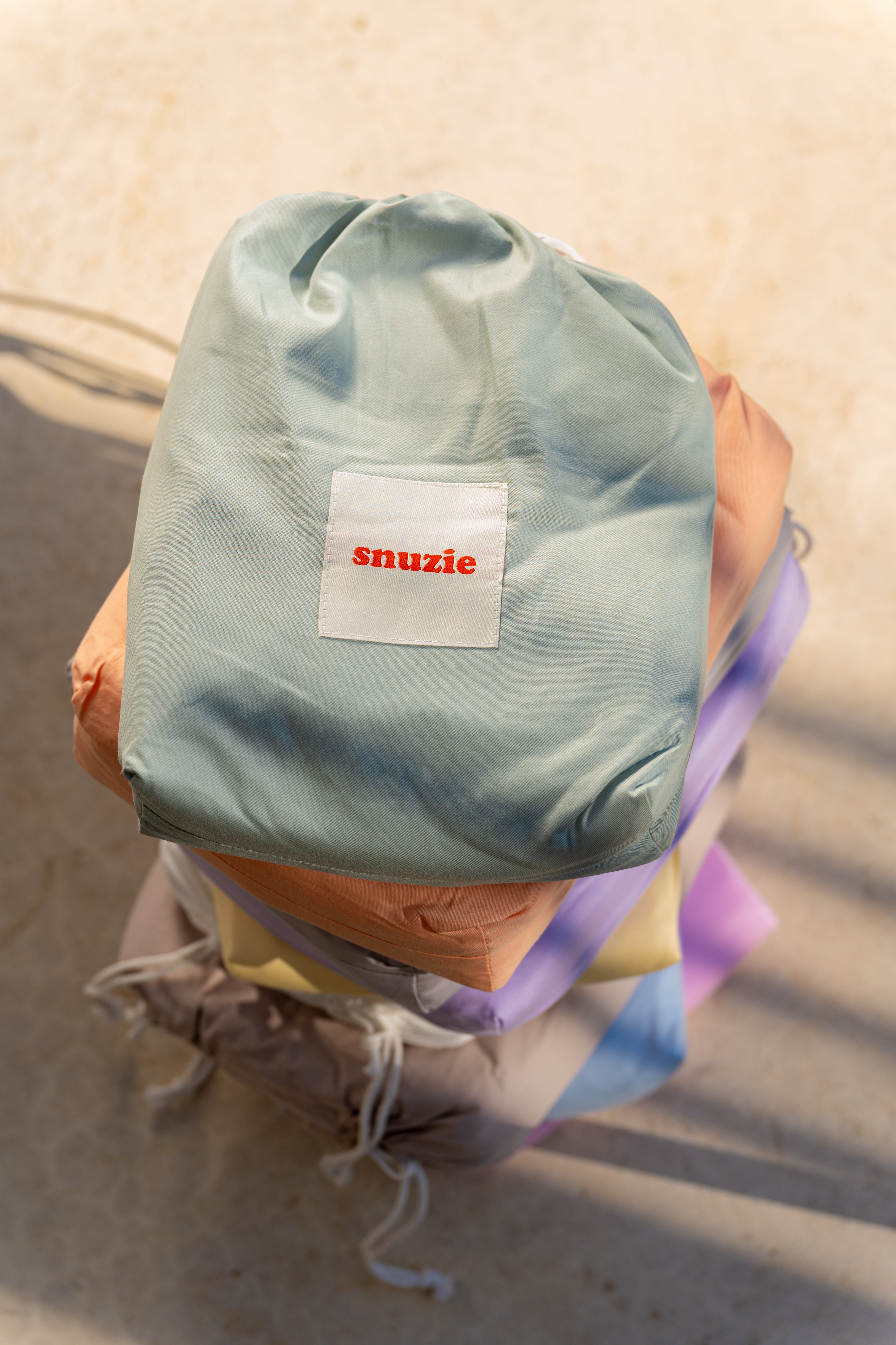 Waterproof Fitted Sheet - Sage Green