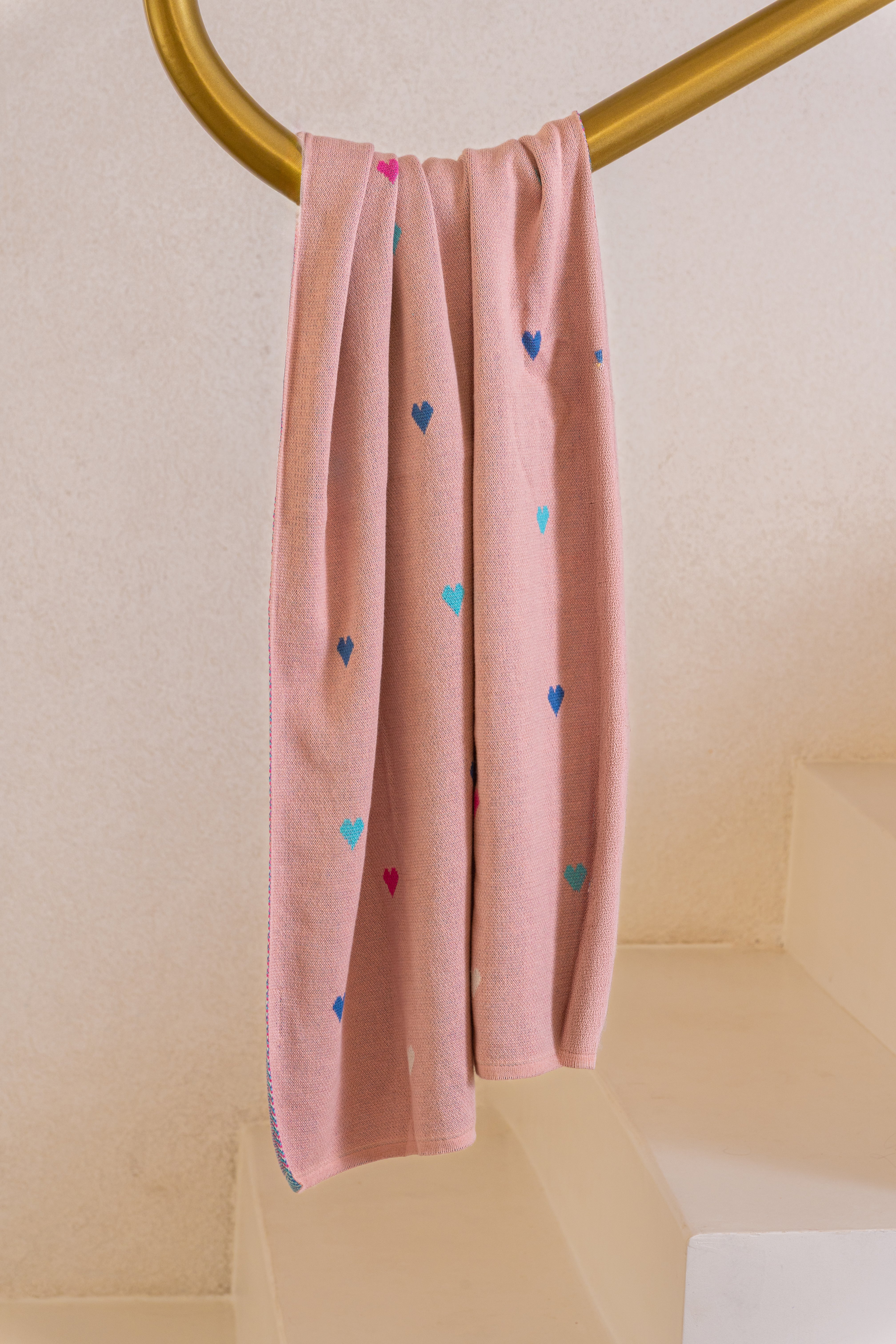 Blanket - Blush Hearts