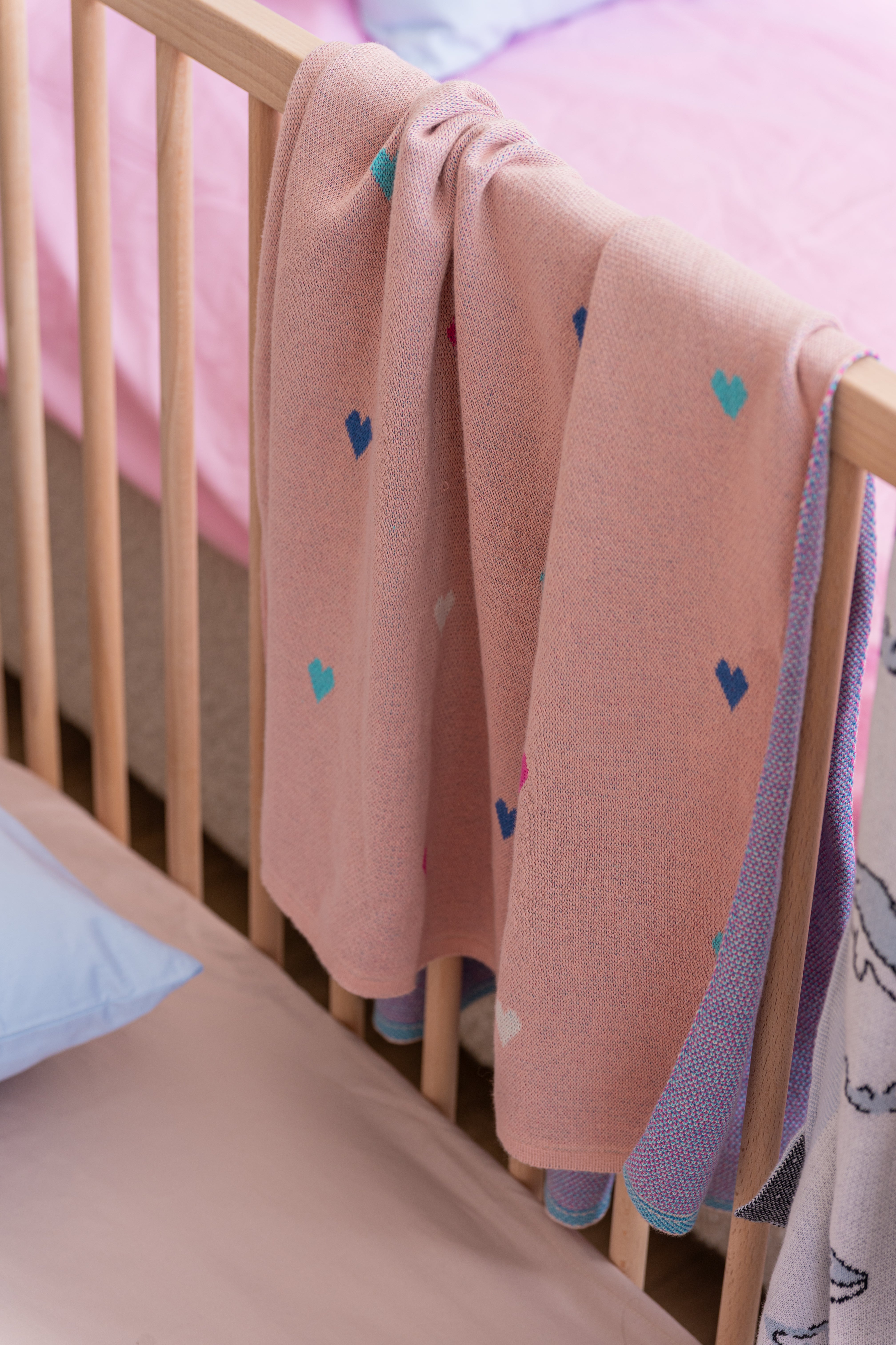 Blanket - Blush Hearts