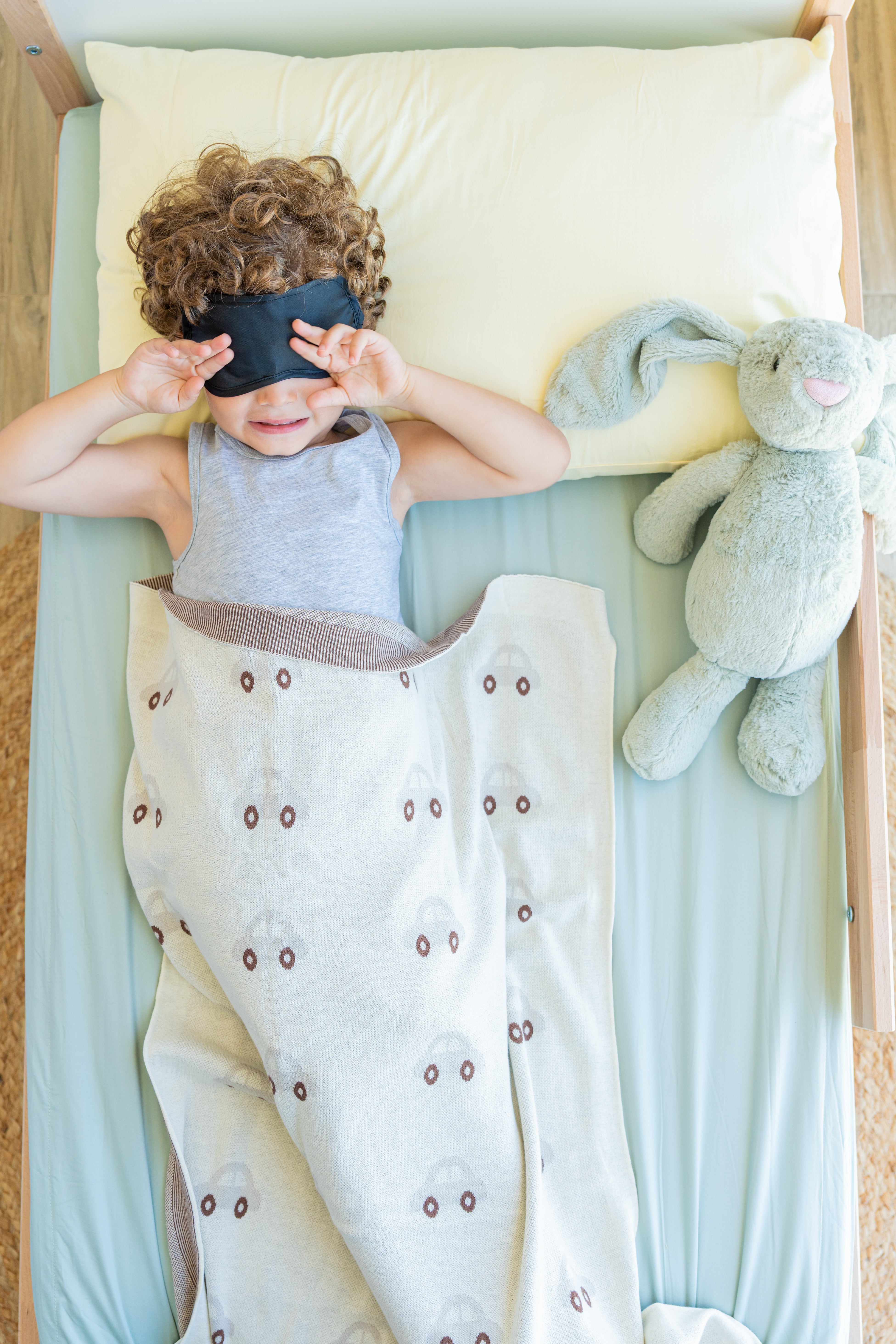 Waterproof Fitted Sheet - Sage Green